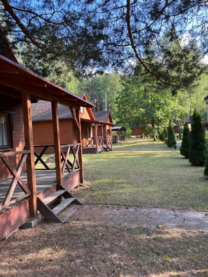 Domek Caloroczny Hawaje Nad Jeziorem Kazub Cieciorka Bagian luar foto