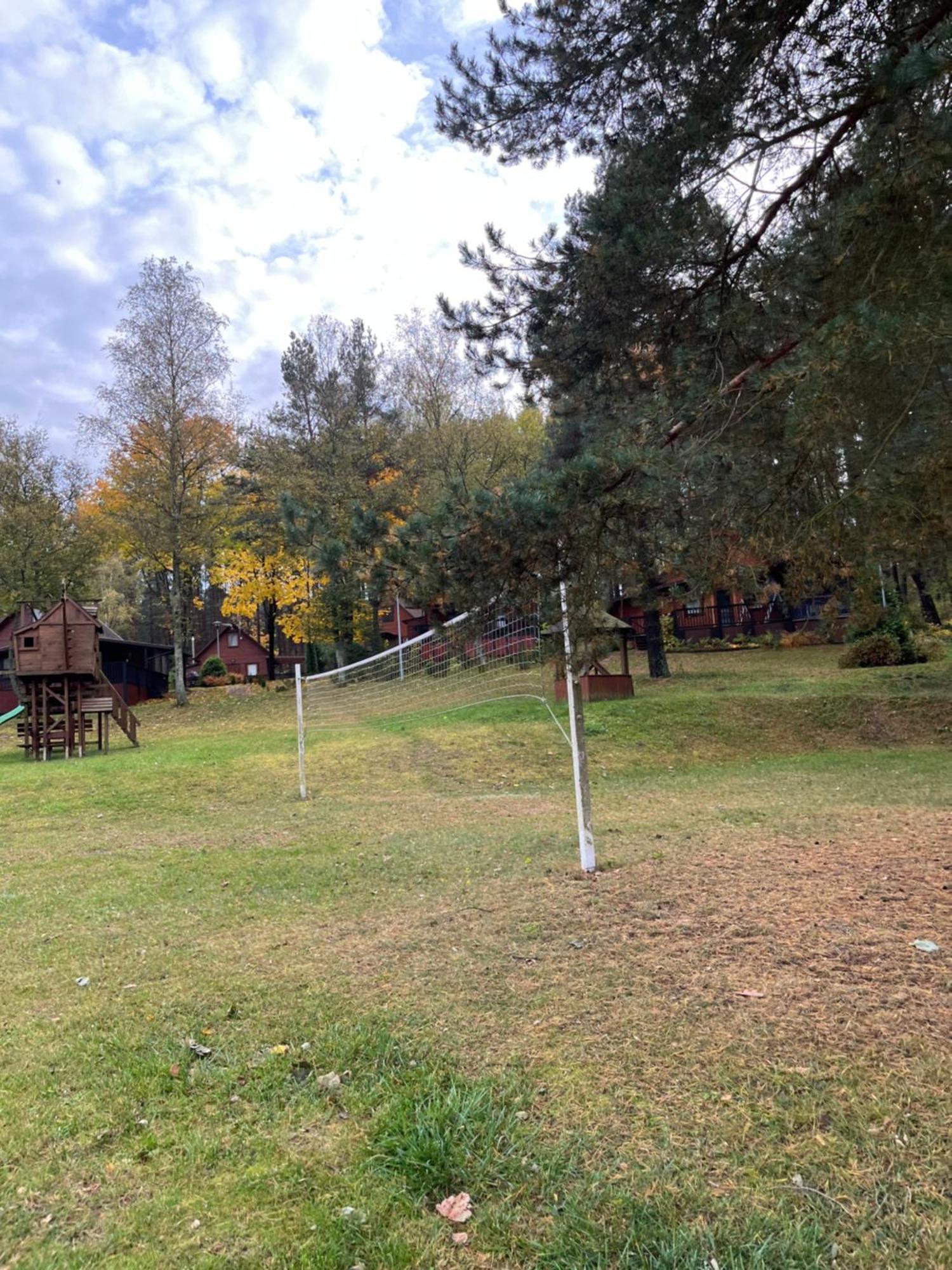 Domek Caloroczny Hawaje Nad Jeziorem Kazub Cieciorka Bagian luar foto
