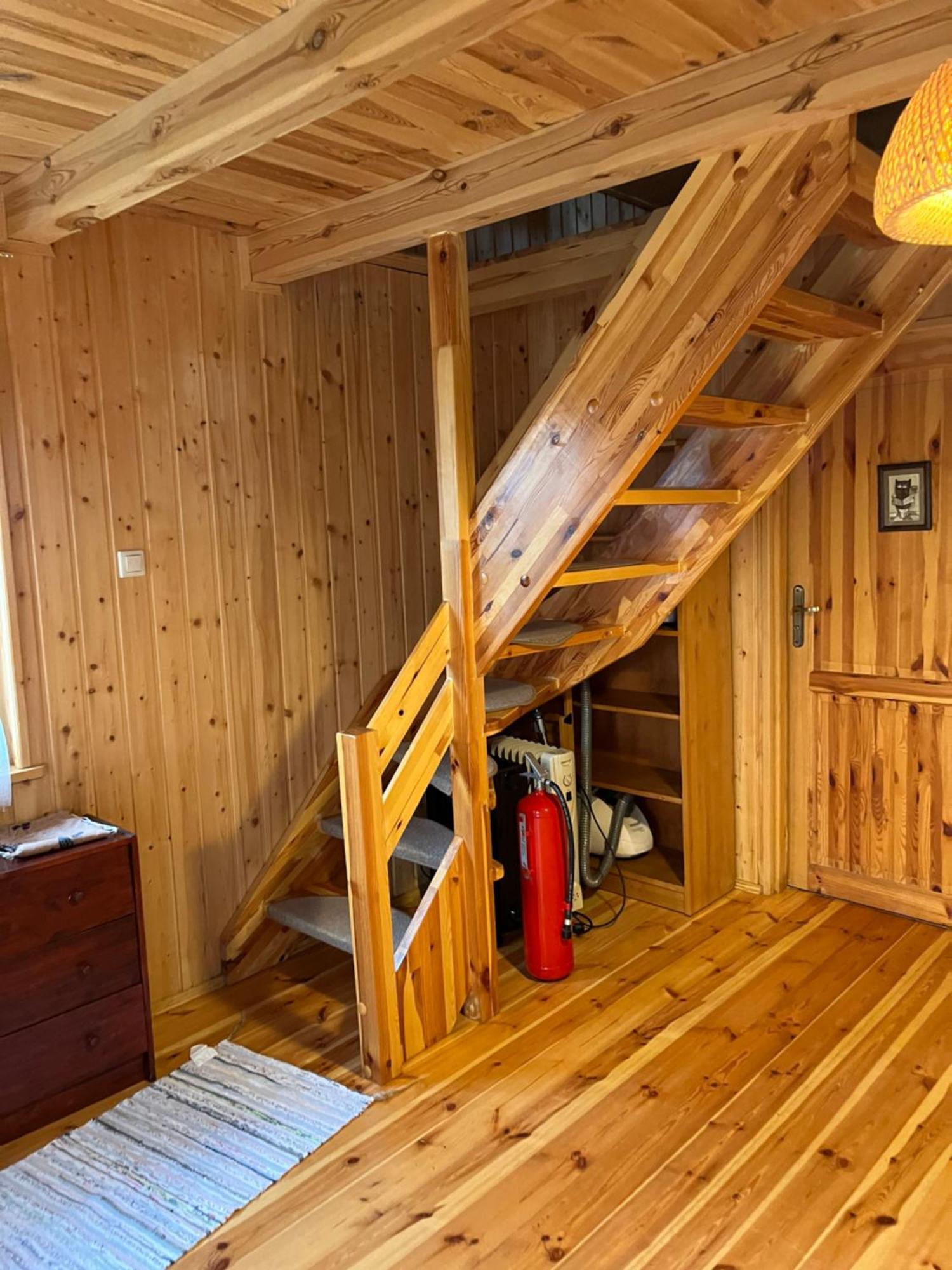 Domek Caloroczny Hawaje Nad Jeziorem Kazub Cieciorka Bagian luar foto