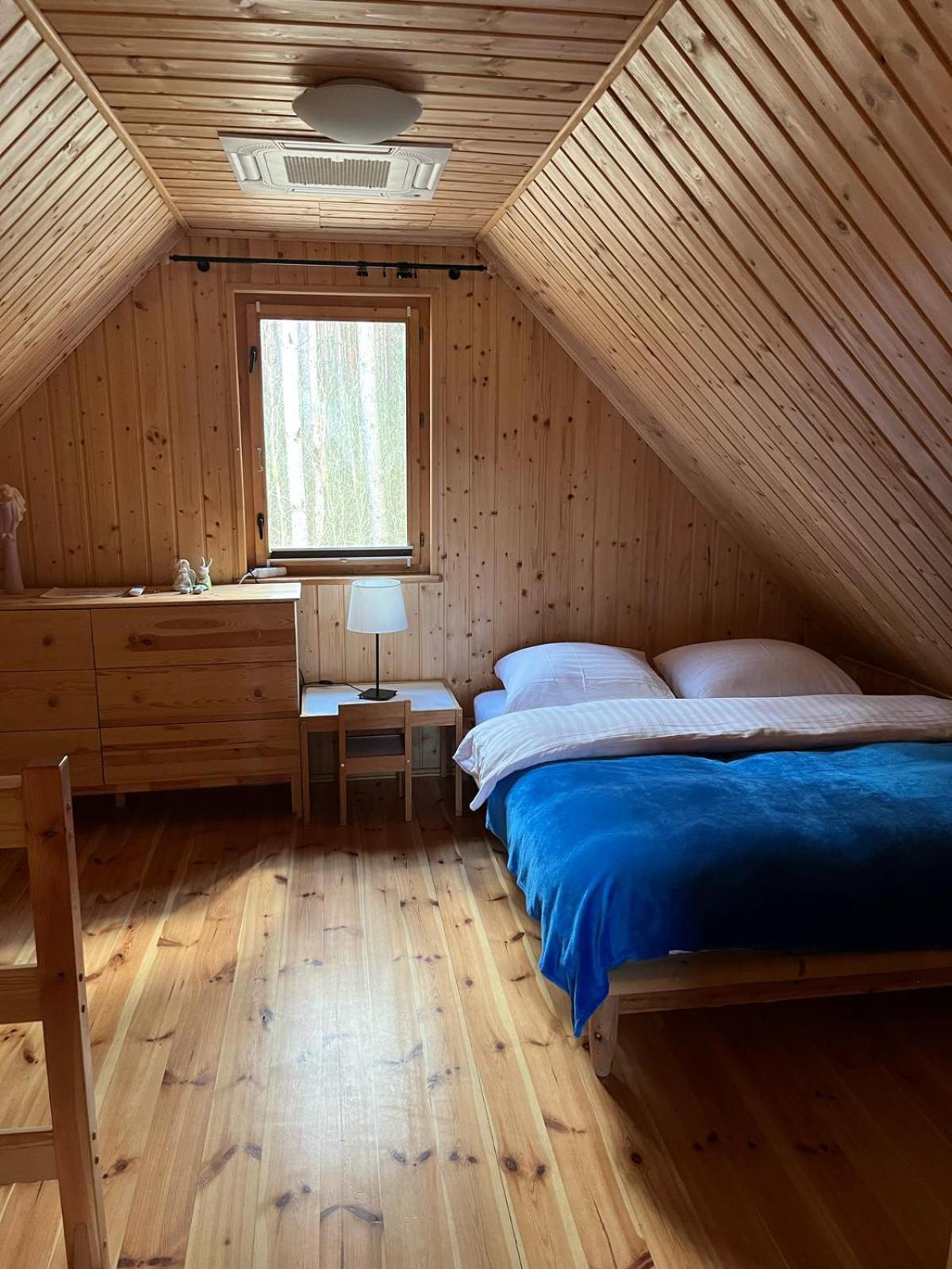 Domek Caloroczny Hawaje Nad Jeziorem Kazub Cieciorka Bagian luar foto